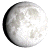 Waxing Gibbous, 13 days, 7 hours, 30 minutes in cycle